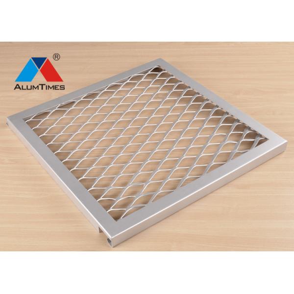 Quality Architectural Aluminium Wire Mesh Panels PVDF Coated For Bank for sale
