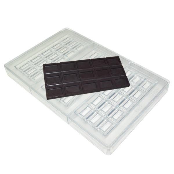 Quality Sustainable 3D Custom Made Chocolate Molds Rectangle Polycarbonate for sale