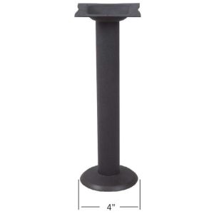 Cast Iron / Mild Steel Dining Table legs Bolt Down Table Base Restaurant Table