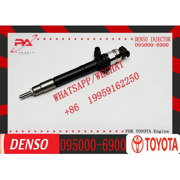 Diesel Common Rail Injector 095000-6110 095000-6900 095000-7600 095000-7610 23670-09200 236700R060 for TOYO-TA 2AD-FHV