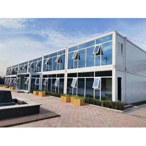 Customized Color Flat Pack Container 3 Bedroom Prefab House with Customized