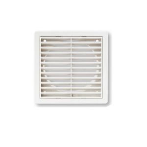 100-200mm Plastic Ventilation Fixed Louvre Square Grille with Plastic Blade