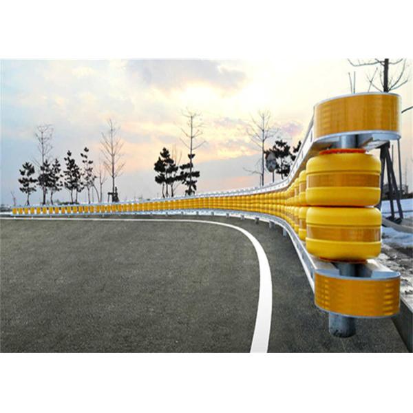 EVA Plastic Traffic Curve Bend Road Safety Roller Barrier Highway Rotating Drum Barrel