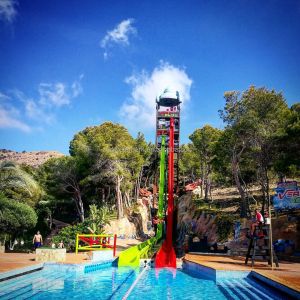 Commercial Fiberglass Water Slide for Resort and Hotel with 12 Years Service