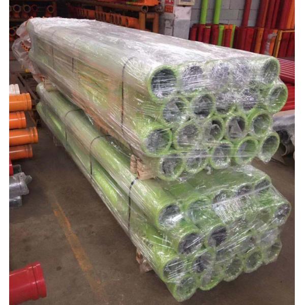 Straight Concrete Pump Delivery Pipe 65Mn Single For Putzmeister