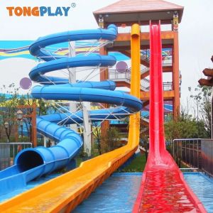 Wholesale Water Playground Game Large Fiberglass Freefall Water Slide for Sale for Water Park Play Equipment from china suppliers