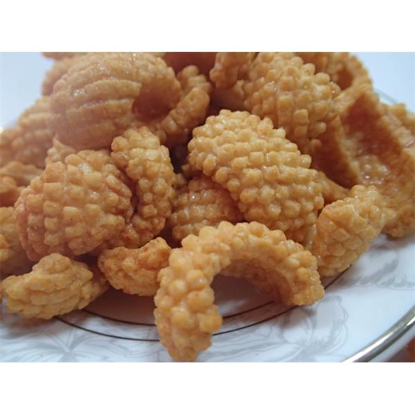 Squid Rolls Healthy Grain Snacks fluffy Crispy Rice Crackers