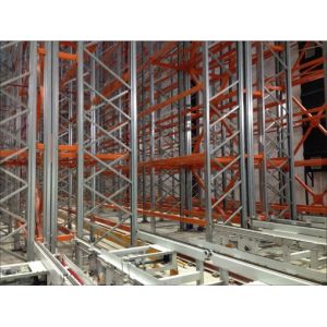 Corrosion Protection ASRS Automated Pallet Racking System For Cold Warehouse