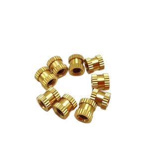 Wholesale Copper CNC Nuts Titanium Brass Adapter Turning Parts Machining Service from china suppliers