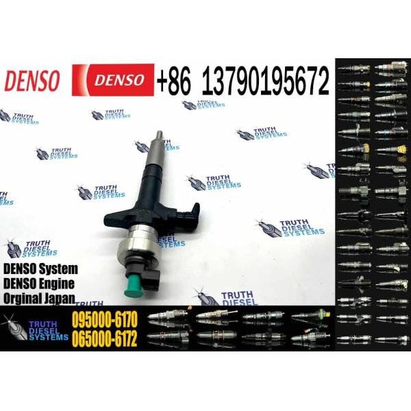 Quality high-quality Common Rail Fuel Injector 095000-6170 For Engine ISUZU D-MAX 4JJ1 8-98055863-0 8-98011605-0 8-98055863-2 for sale