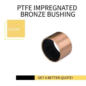 Flanged Impregnated Precision Bronze Bushings