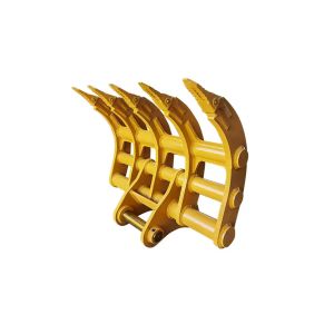 1000mm- 2400mm Excavator Root Rake 1-80T Root Rake For Mini Excavator