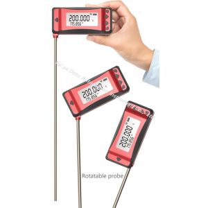 Wireless Communication Pt100 Probe Digital Thermometer with 316 Stainless Steel