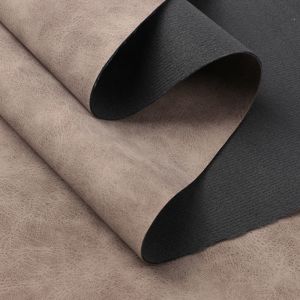 PU Frosted Yangbuck Nubuck Grain Synthetic Leather for Bag Shoes Wallet Decorate