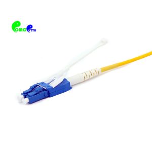 China Polarity Switcha Uniboot LC - LC Duplex Fiber optic patch cables with  Pull Tab  Single Mode / OM1 / OM2 / OM3 3.0mm on sale