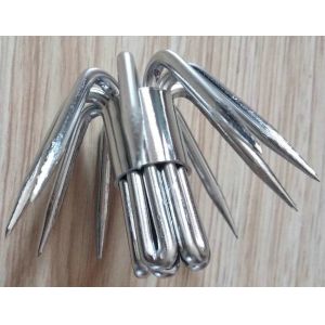 new stainless steel 4.0mm 5bars squid jig umbrella hooks