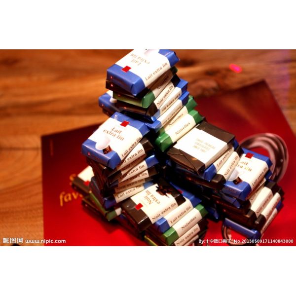 High-Accuracy Automatic Chocolate Wrapping Machine with 200-260 pics/min Packing Speed and PLC+Servo+Touch Screen Control