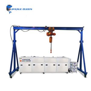 Multifunctional Industrial Ultrasonic Cleaner With Crane Single And Multi Slots