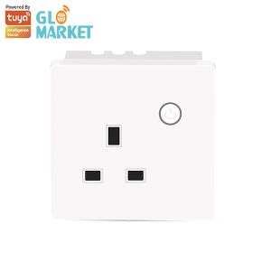 Glomarket Tuya Wall Socket With Google Assistant Voice / Timing Control For