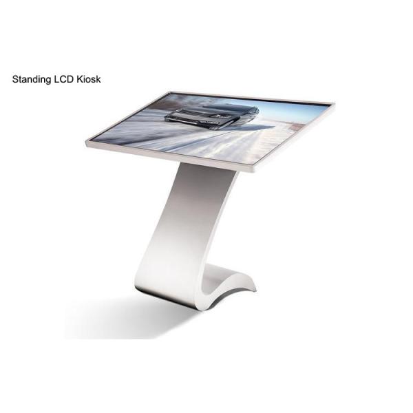 Quality Full HD Portable Standing LCD Advertising Display With Multi - Languages for sale