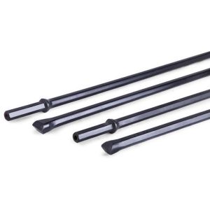 Integral Drill Rod H19 H22 Shank 22 x 108mm Drill Steel Rod For Hand Held Rock
