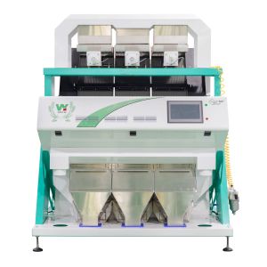3 Chute Intelligent Color Sorter Grain Rice Color Sorting Machine
