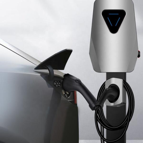 11KW 48A Output Power Electric Car Level2 EV Charging Station with APP Function and 240V Waterproof Energy Charging Pile