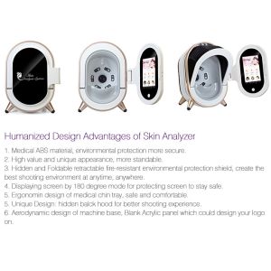 RGB And UV Spectrum 3d Skin Analyzer IPad 20 Million Pixels for Wrinkle test