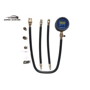 Digital Engine Cylinder Compression Tester Kit 0-2100kPa 0-300PSI With Black