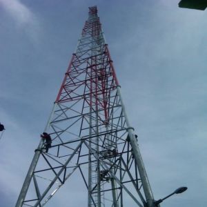 10 - 60M Galvanized Tubular Steel Tower Wifi Signal Bts Televisions 3 Legged
