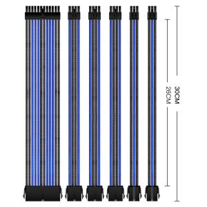 Extension Cord 24 Pin 4+4Pin GPU PCI-E 6+2 pin 6pin Extension Power Cable Kit