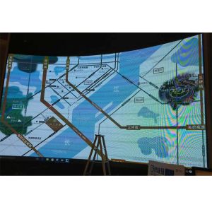 400mmX300mm Cabinet 4K 16 Bit P1.923 Led Display Panel