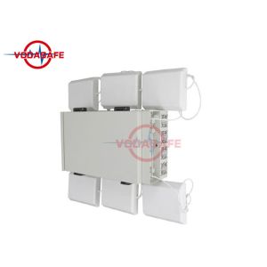 Fixed Prison Tracking Device Jammer White Shell With Directional Antenna