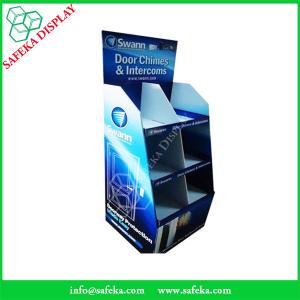 Wholesale 6 pockets Paper material shelf cardboard point of sale supermarket chimes and intercoms from china suppliers
