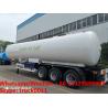 Factory sale best price CLW brand 20tons propane gas tank semitrailer for sale, HOT SALE! 49.6m3 lpg gas tank trailer for sale