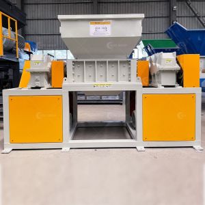 15kW PLC Controlled Mini Aluminum Can Shredder/Glass Shredding Machine
