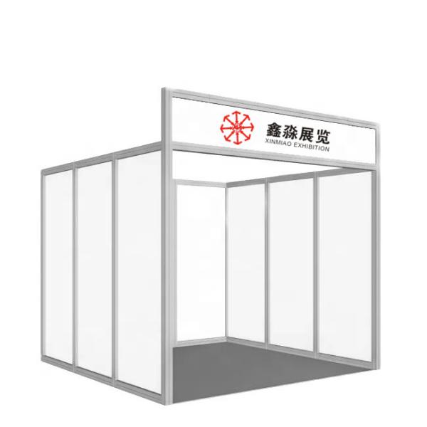 Modular aluminum exhibition booth, portable exhibition booth aluminum made