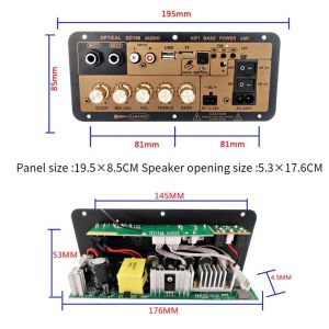 Private Mold NO 2 2.0 Channels 100W BT Mono Amplifier Board for Home/Car HiFi