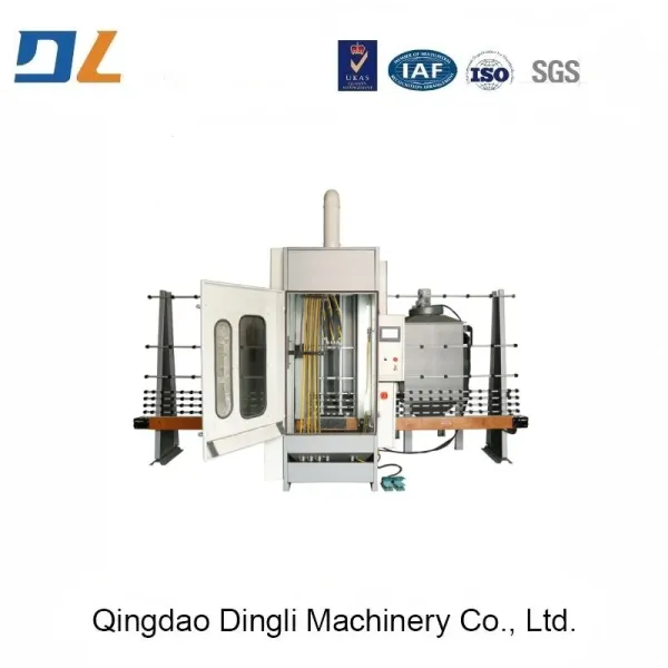 Automatic Vertical Glass Sandblasting Machine Glass Sand Blaster
