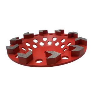 5'' 125mm 8S Arrow Segments Diamond Grinding Abrasive Cup Wheels For Handheld