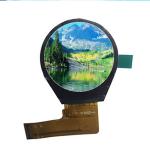 mini lcd display module 1.3 inch round lcd display module with II2C touch screen