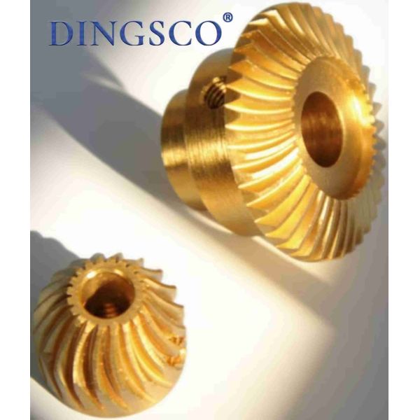 Quality High-Efficiency Durable Brass Helical Gears With Stable & Precise Transmission for sale