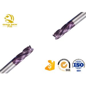 High Efficiency 60 Degree Chamfer End Mill Wear Resistance Large Groove Design