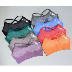 Women's Push Up Nylon Lycra Seamless Custom Logo Sport Yoga Pants