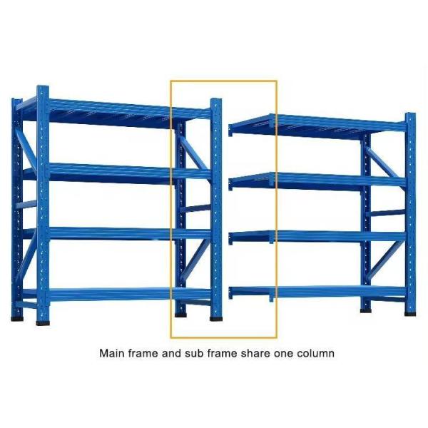 Adjustable Medium Duty Racking Long Span Storage Shelving 2000x600x2000