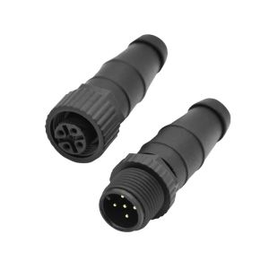 Wholesale A B C D Coded 3 5 8 12pin M12 Sensor Connector Male / Female Straight / Right Angle Shield from china suppliers