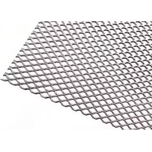 0.5mm Thickness Diamond Hole Expanded Wire Mesh Sheet For Decoration