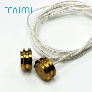 Copper High Temperature Ultrasonic Ceramic Transducer 1MHZ Water Meter Flow