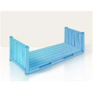 Wholesale Dry 20 / 40 Flat Rack Container Dimensions Payload 28000kg For Logistics from china suppliers