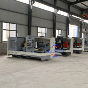 Single Spindle High Precision CNC Lathe With 52/80/105mm Spindle Bore Customizat